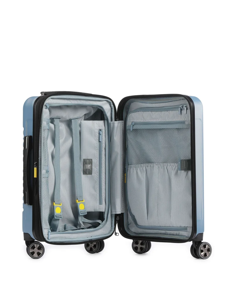 Delsey Paris Longitude 4-Rollen Trolley blue