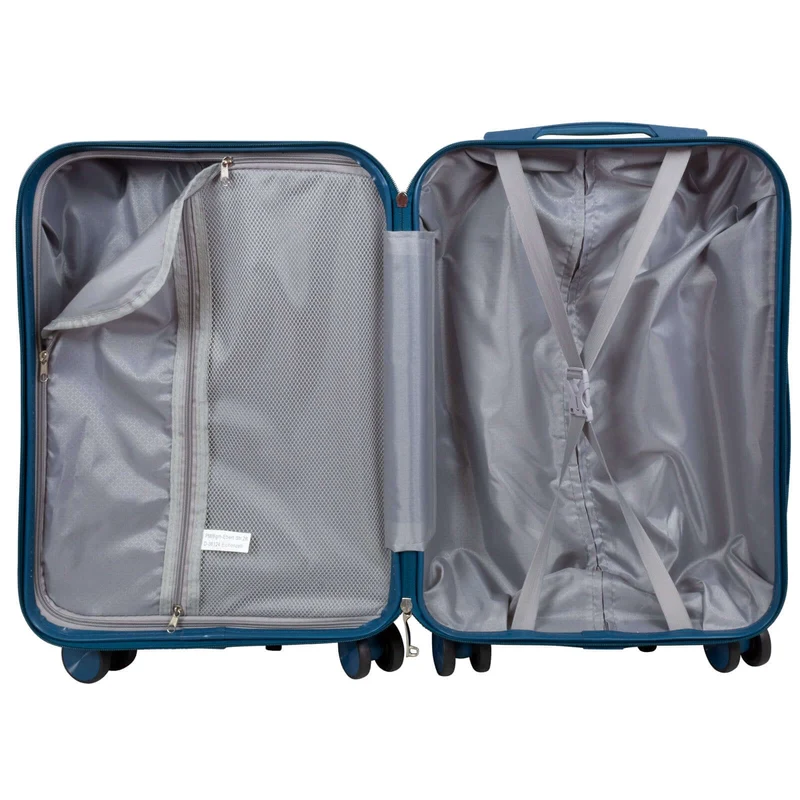 Design-Kofferset SML Ravenna – bunte Reisekoffer mit Wiedererkennungswert – Hartschale ABS/Polycarbonat – leicht & robust