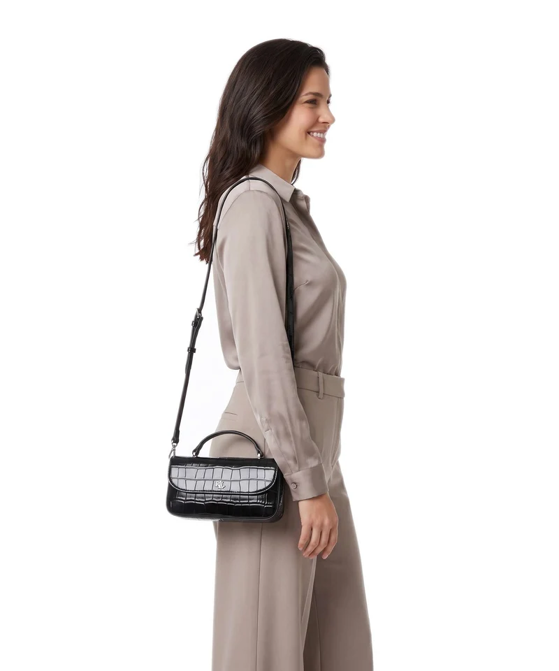 Lauren Ralph Lauren Marcy Large Umhängetasche black