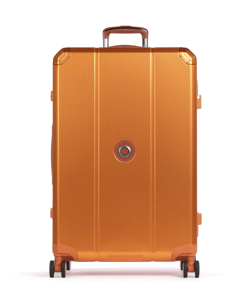 Delsey Paris Alu'R 4-Rollen Trolley orange