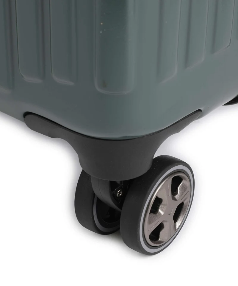 Delsey Paris Securitime 4-Rollen Trolley deep green