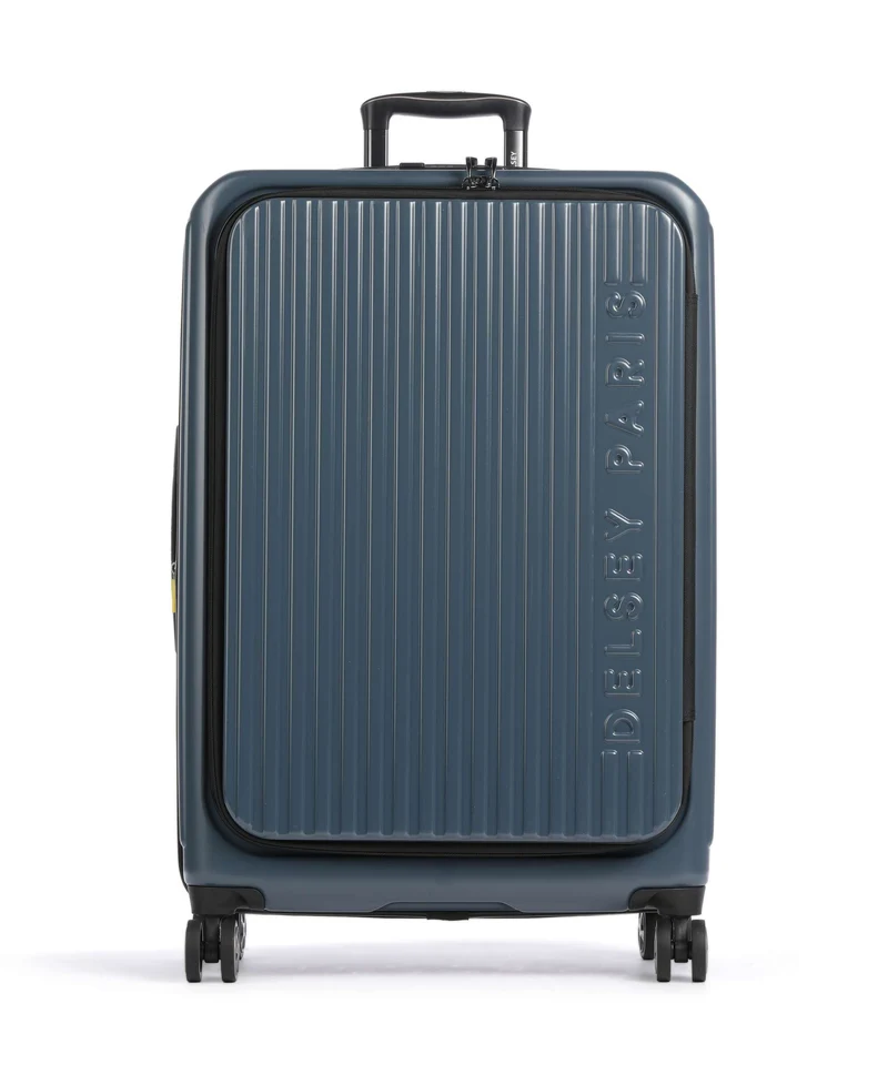 Delsey Paris Securitime 4-Rollen Trolley pebble