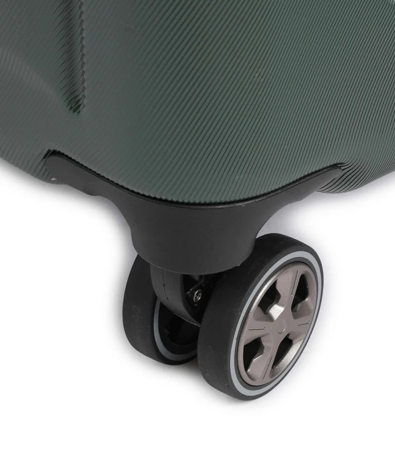 Delsey Paris Longitude 4-Rollen Trolley green