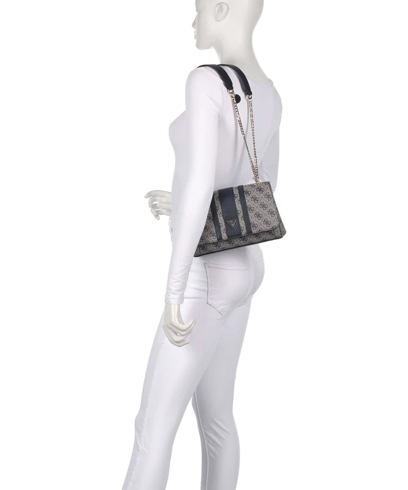 Guess Noelle II Schultertasche midnight logo