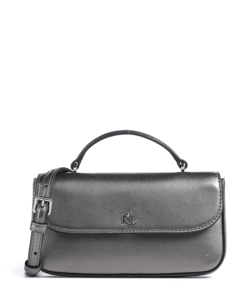 Lauren Ralph Lauren Marcy Large Umhängetasche dark pewter