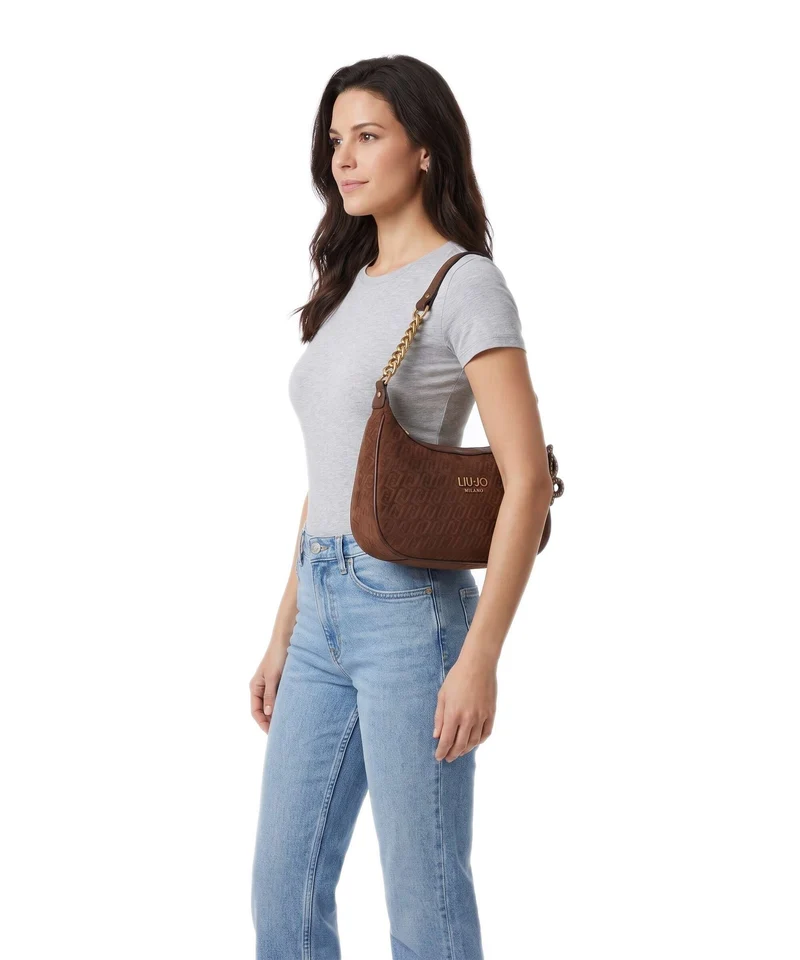 Liu Jo Ridhi S Schultertasche tabacco