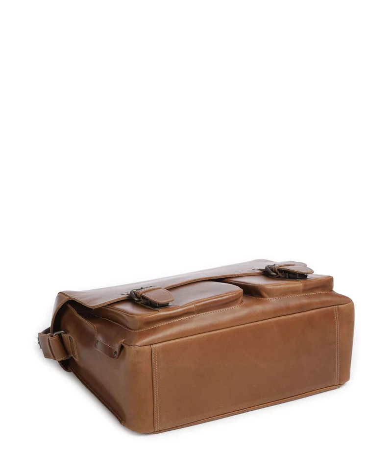 Aunts & Uncles Heritage Finn Aktentasche tan
