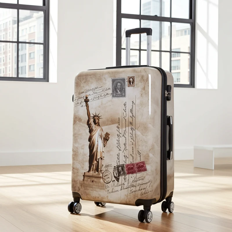 Motivkoffer Design New York – Reisekoffer mit Motiv – Hartschale ABS/Polycarbonat – S M L – leicht & robust