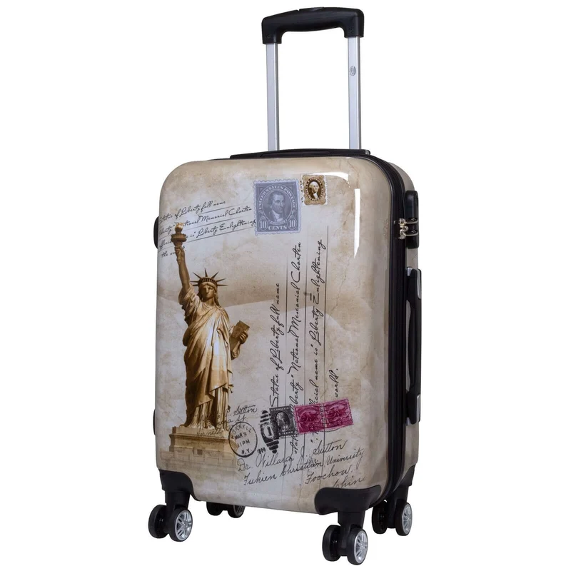 Motivkoffer Design New York – Reisekoffer mit Motiv – Hartschale ABS/Polycarbonat – S M L – leicht & robust