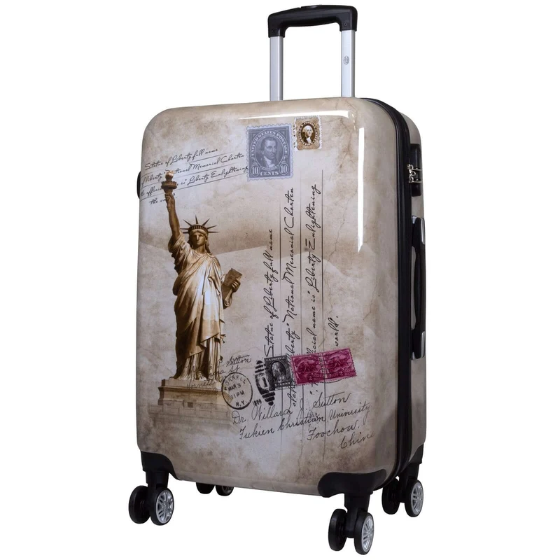 Motivkoffer Design New York – Reisekoffer mit Motiv – Hartschale ABS/Polycarbonat – S M L – leicht & robust