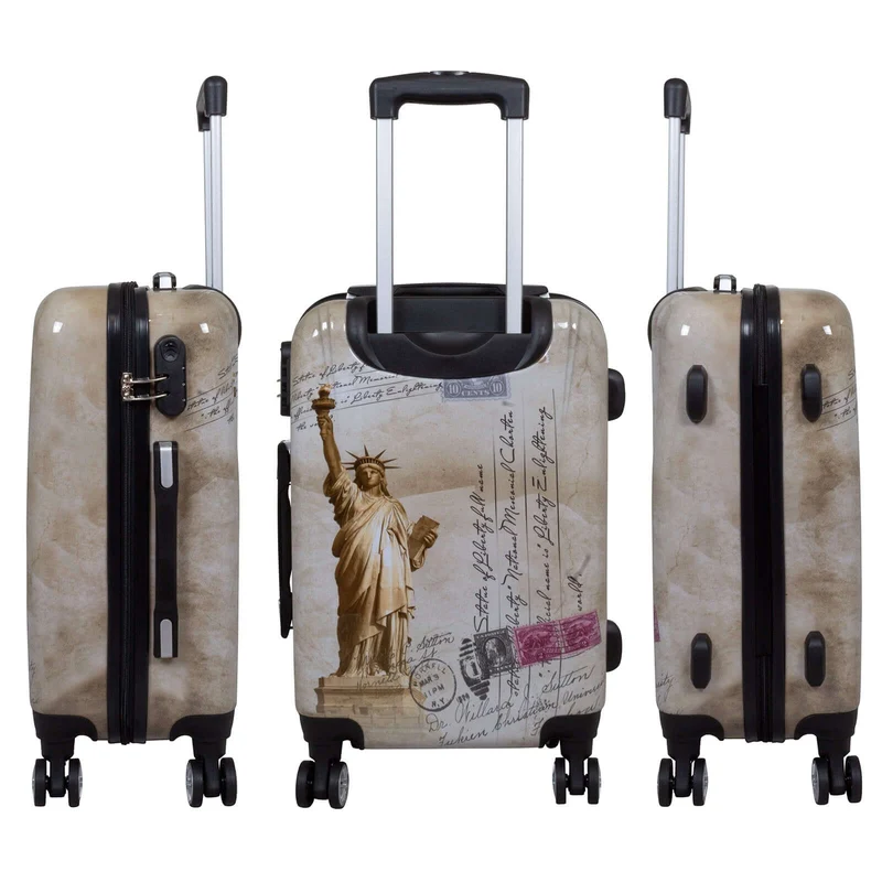 Motivkoffer Design New York – Reisekoffer mit Motiv – Hartschale ABS/Polycarbonat – S M L – leicht & robust