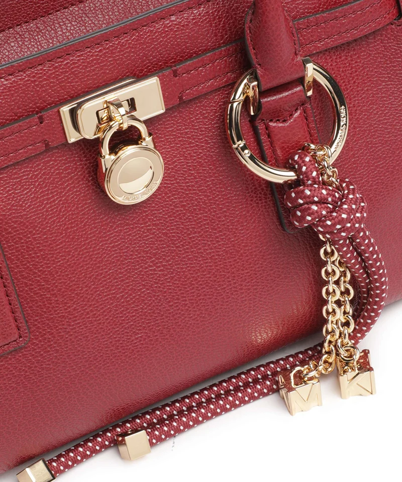 Michael Kors Hamilton Moderne Small Schultertasche deep red