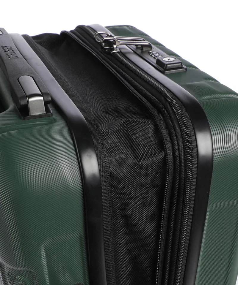 Delsey Paris Longitude 4-Rollen Trolley green