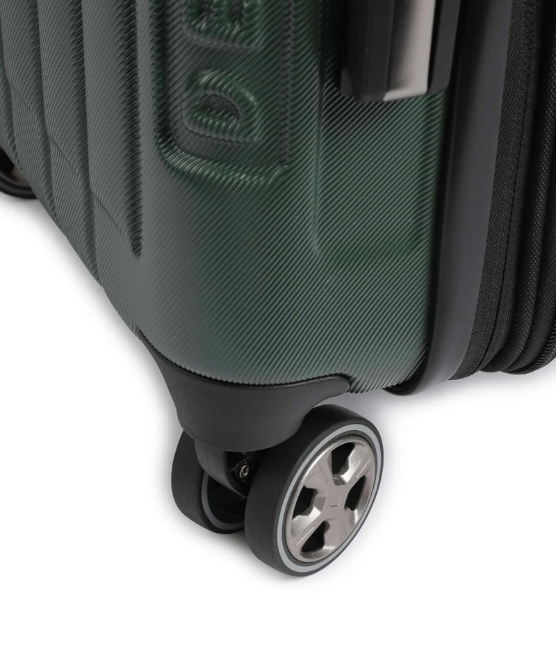 Delsey Paris Longitude 4-Rollen Trolley green
