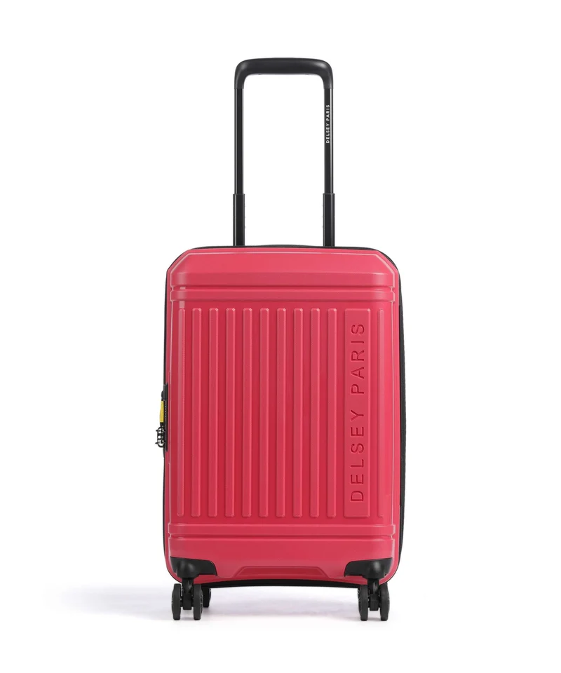 Delsey Paris Lutece Se 4-Rollen Trolley magenta