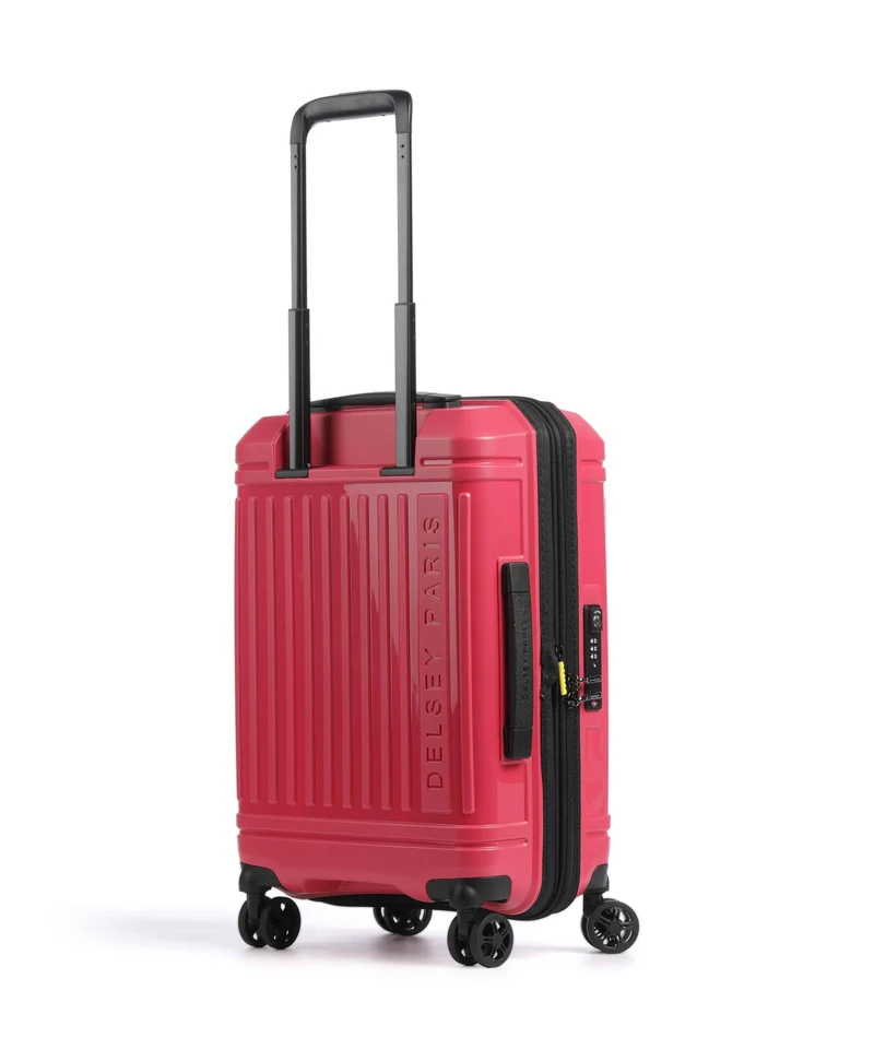 Delsey Paris Lutece Se 4-Rollen Trolley magenta