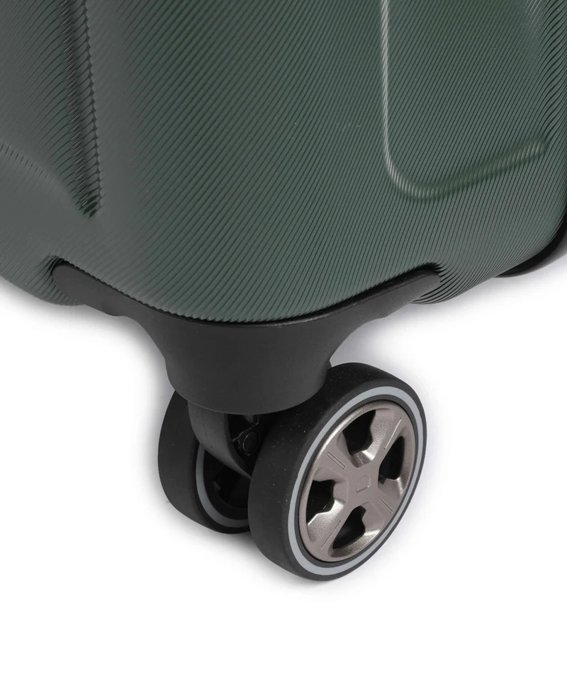 Delsey Paris Longitude 4-Rollen Trolley green