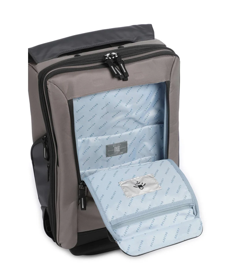 Delsey Paris Securflap Rucksack-Trolley brown