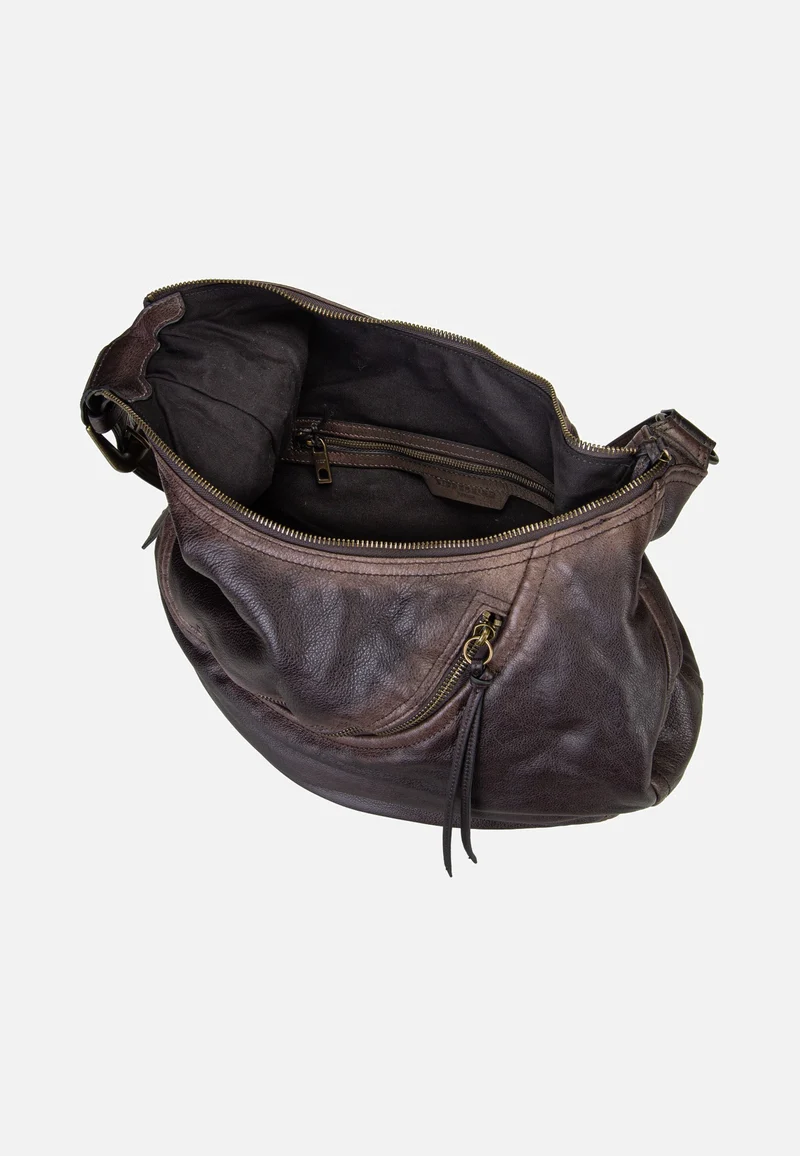 Luna Hobo M 3D Leather Deep Soil - Hobo Bag