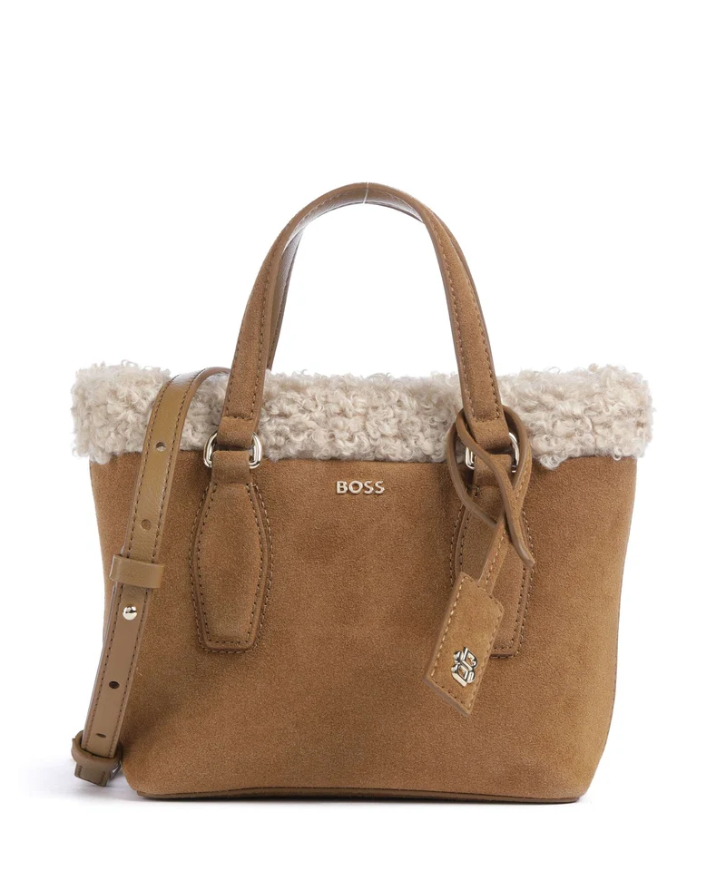 BOSS Sandy Mini Handtasche medium beige