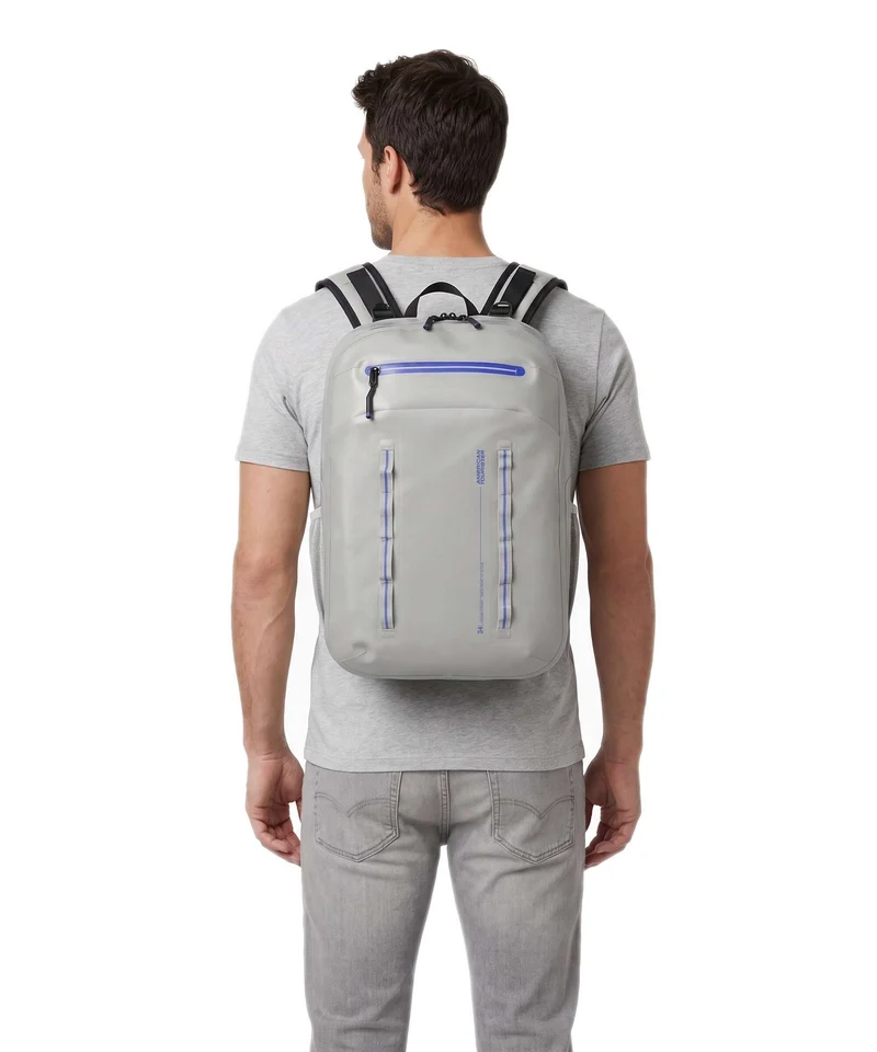 American Tourister Colourdry Rucksack glacial silver