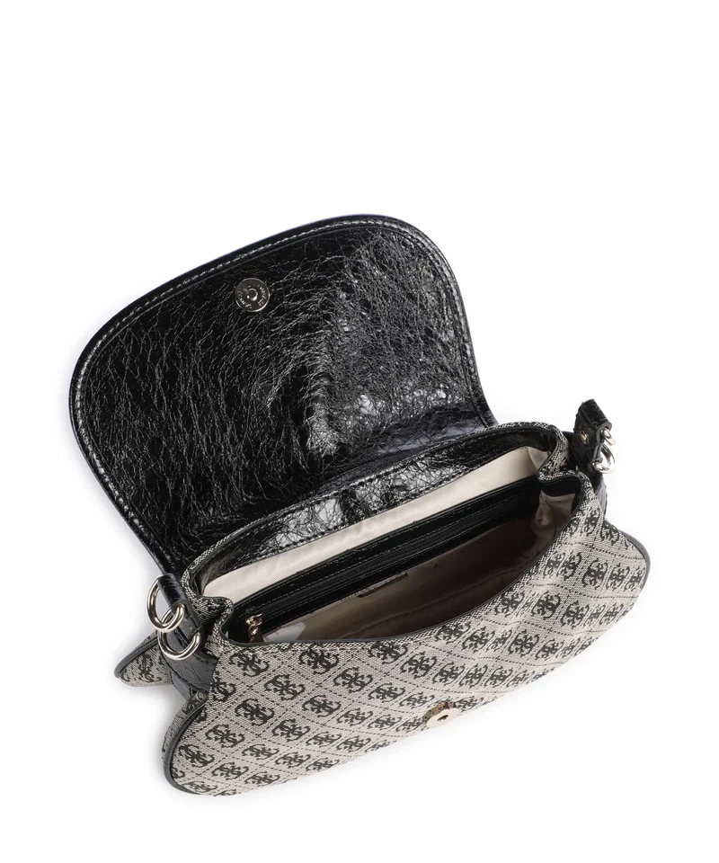 Guess Samantha Schultertasche black logo