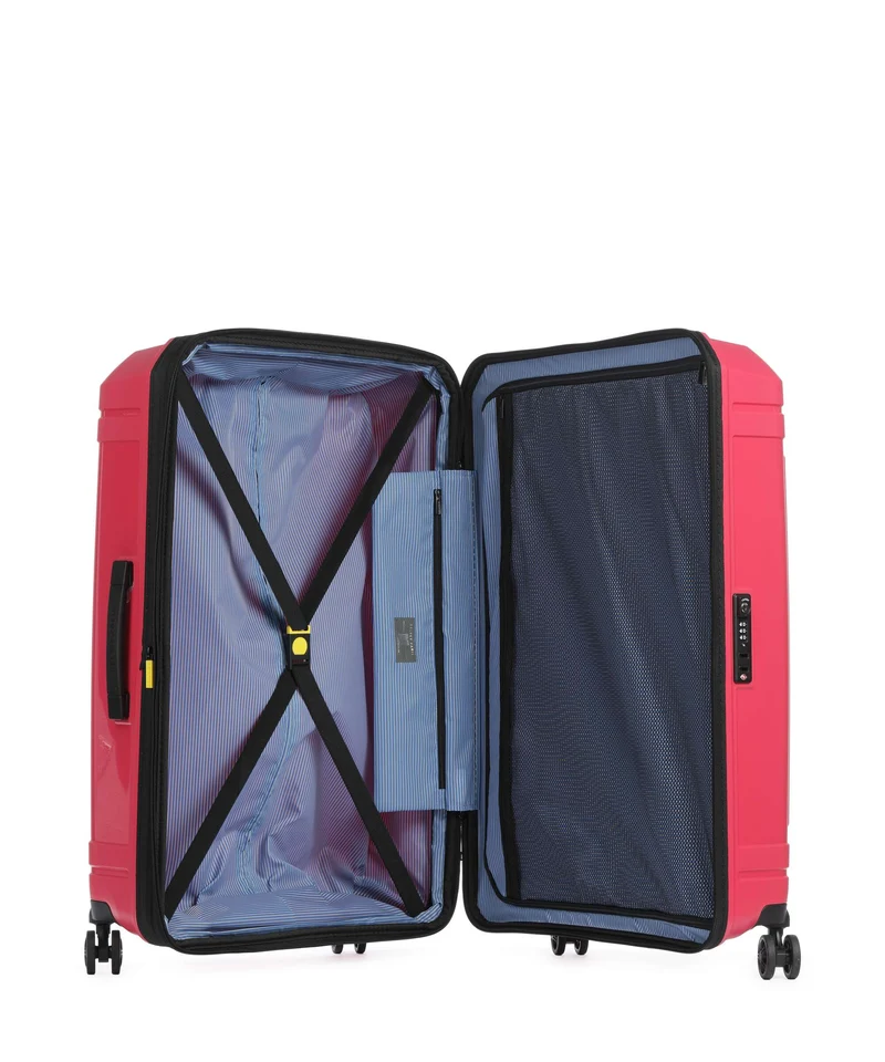 Delsey Paris Lutece Se 4-Rollen Trolley magenta