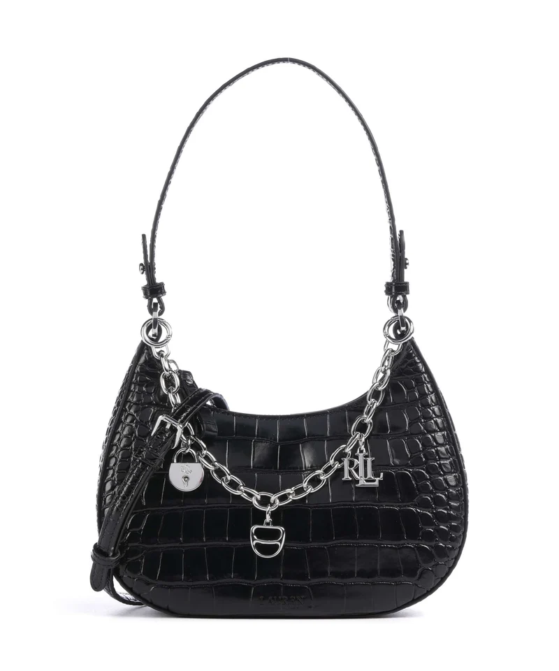 Lauren Ralph Lauren Marcy Small Schultertasche black