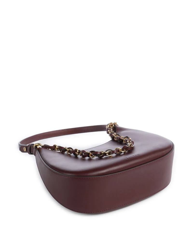 Lauren Ralph Lauren Marcy Medium Schultertasche dark garnet
