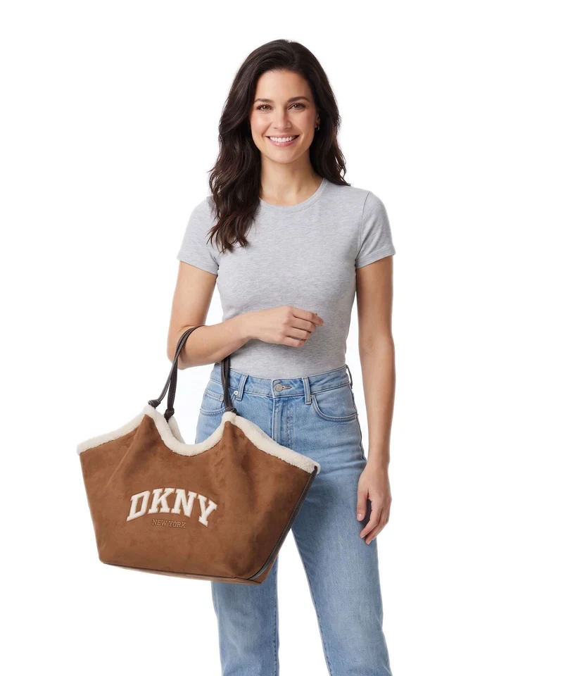 DKNY Paula Large Shopper walnut