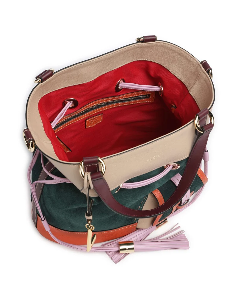 Lancel Premier Flirt M Bucket Handtasche multicolour amazon