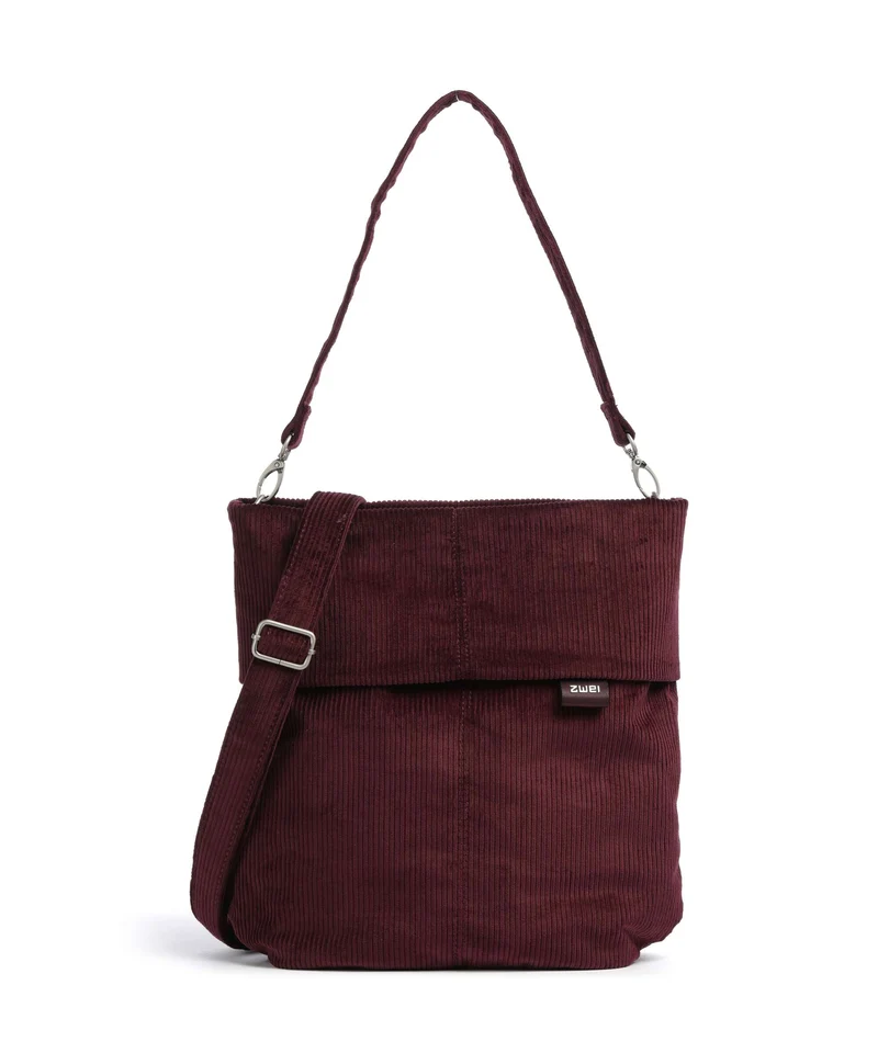 Zwei Mademoiselle.M M12 Beuteltasche cord/bordeaux