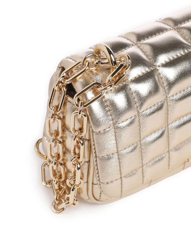 Michael Kors Tribeca Schultertasche pale gold