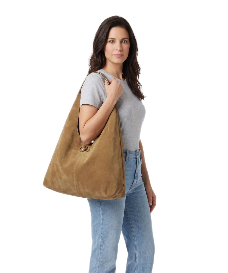 Kurt Geiger Chelsea Large Beuteltasche tan
