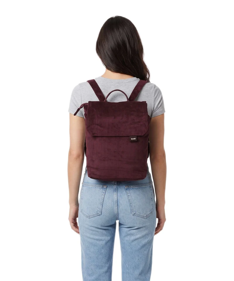 Zwei Mademoiselle.M MR13 Rucksack cord/bordeaux