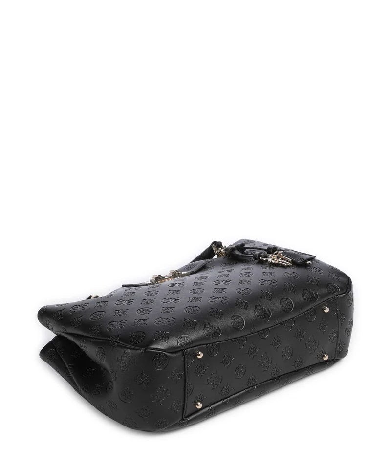 Guess Carmella Girlfriend Handtasche black logo