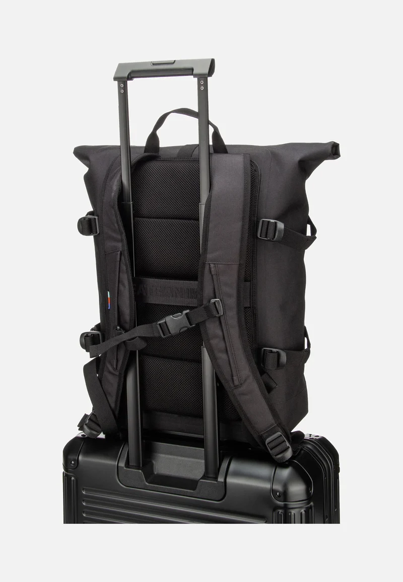 Rolltop 2.0 Black - Rolltop Rucksack