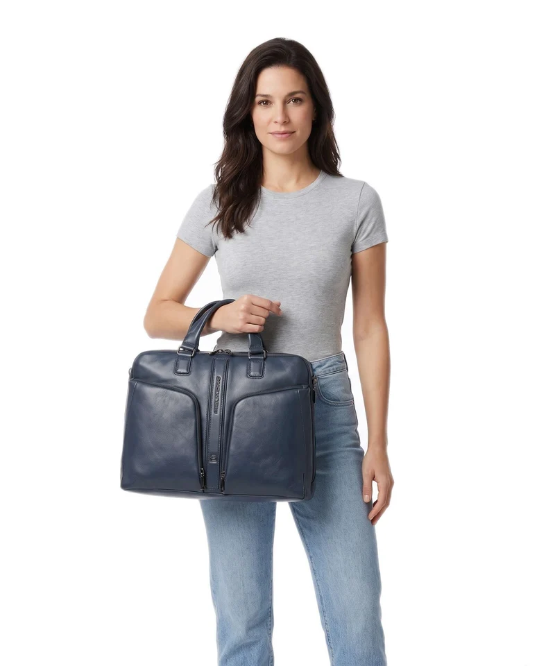 Piquadro Victor Aktentasche blue