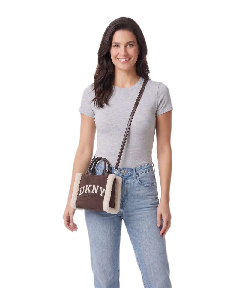 DKNY Hadlee Mini Umhängetasche coffee bean