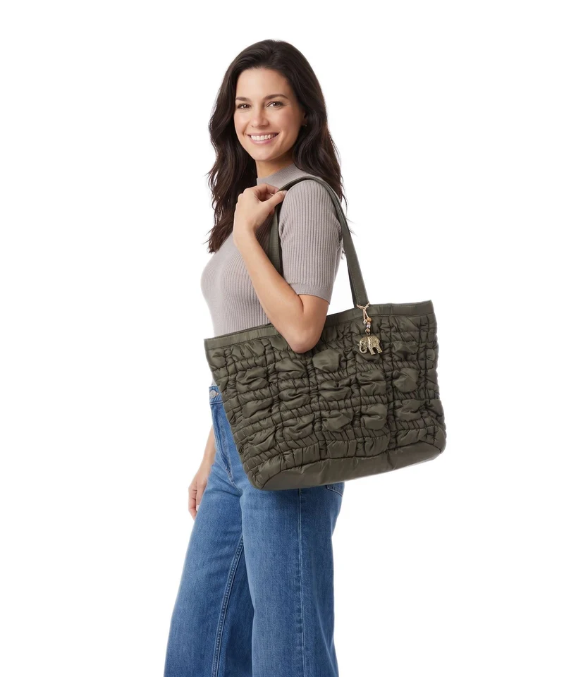 Anokhi Shopper olive