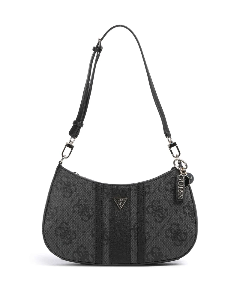Guess Noelle II Schultertasche coal logo