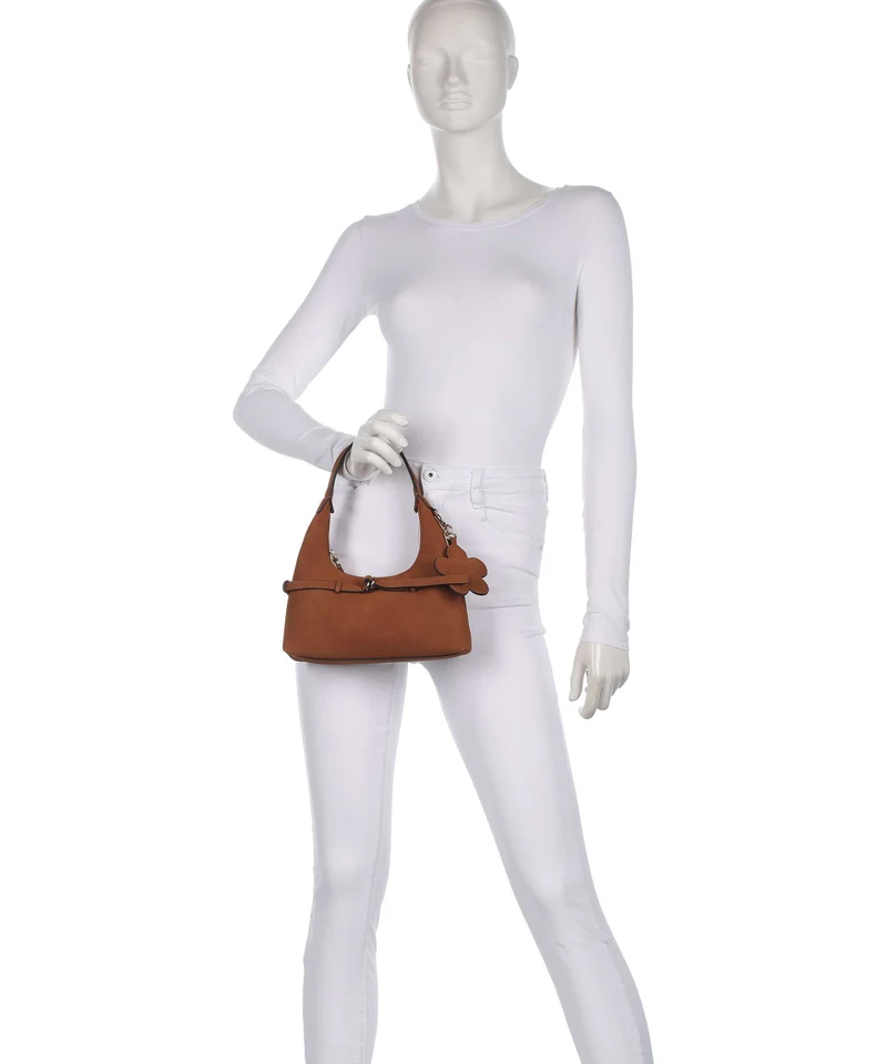 Guess Taylor Mini Schultertasche cognac