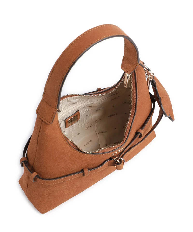 Guess Taylor Mini Schultertasche cognac