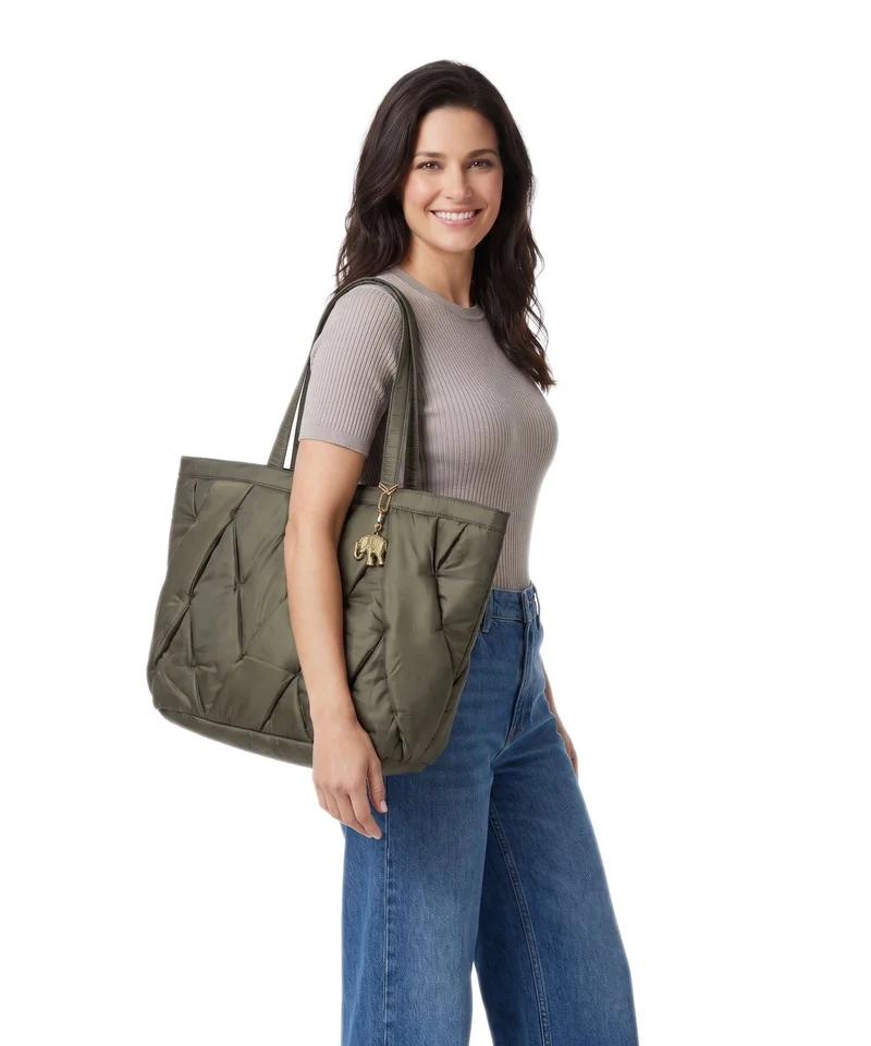 Anokhi Shopper olive