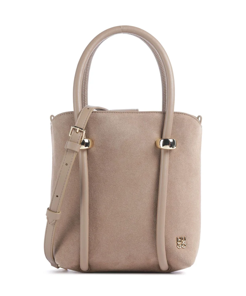 Hugo Briony Handtasche brown overflow