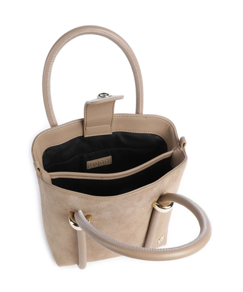 Hugo Briony Handtasche brown overflow