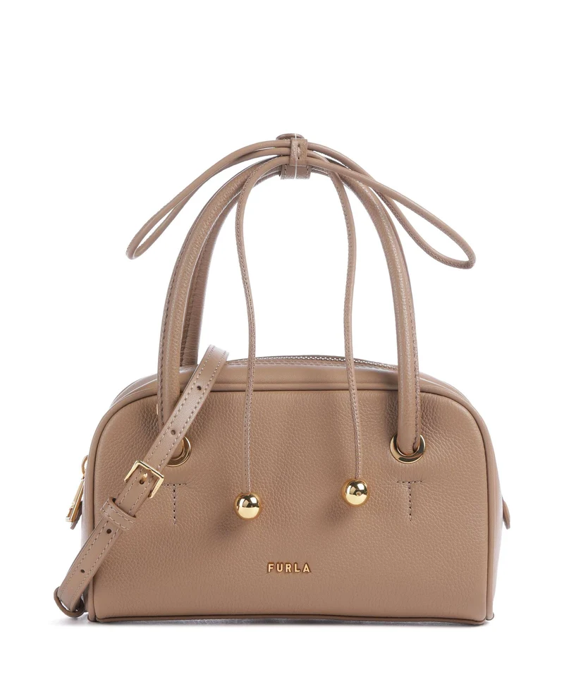 Furla Poppy Mini Handtasche toffee
