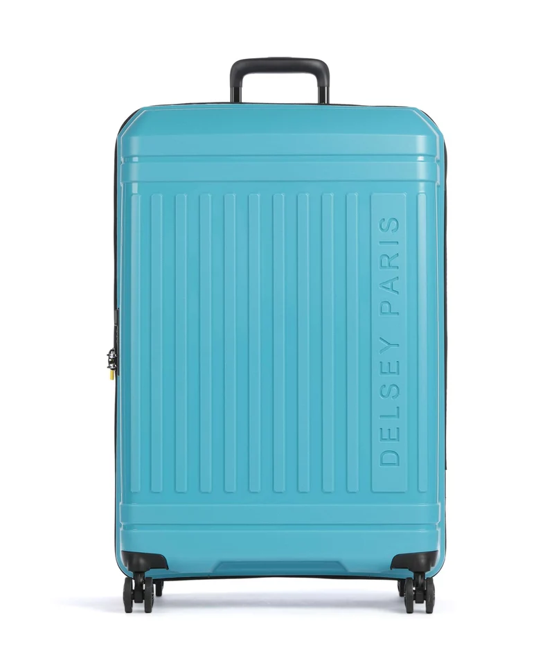 Delsey Paris Lutece Se 4-Rollen Trolley peacock