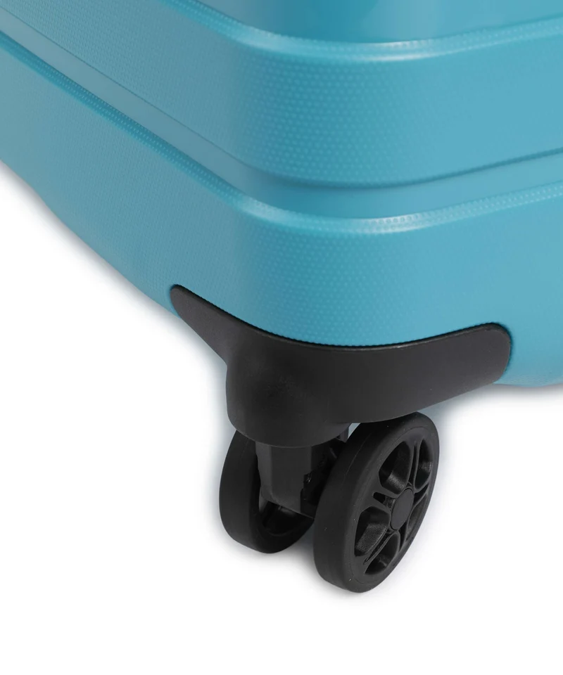 Delsey Paris Lutece Se 4-Rollen Trolley peacock