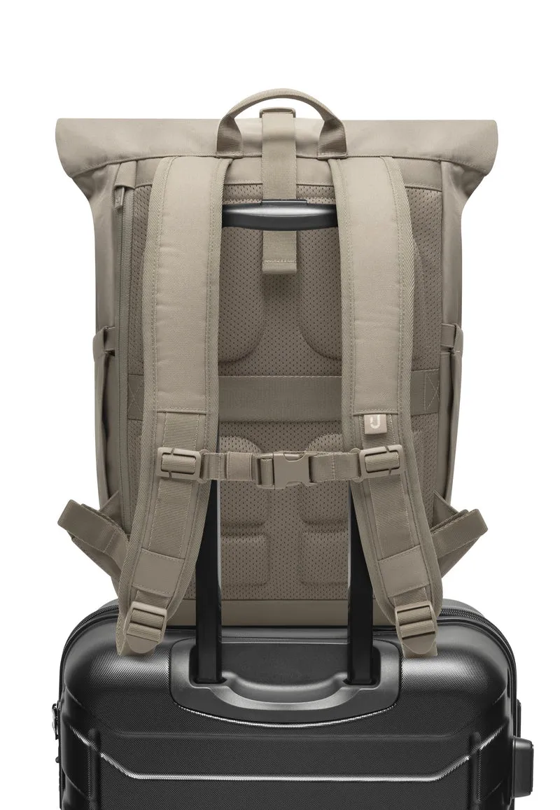Allen Medium Desert Grey - Rolltop Rucksack